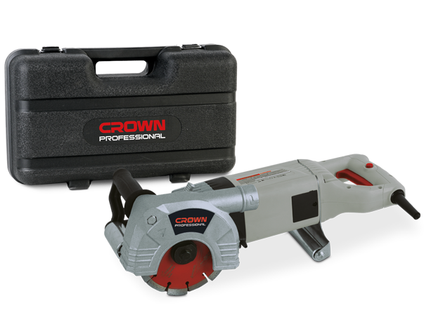 CROWN CT13563-150 BMC – Scanalatore Professionale 2400W Disco 150mm con Valigetta